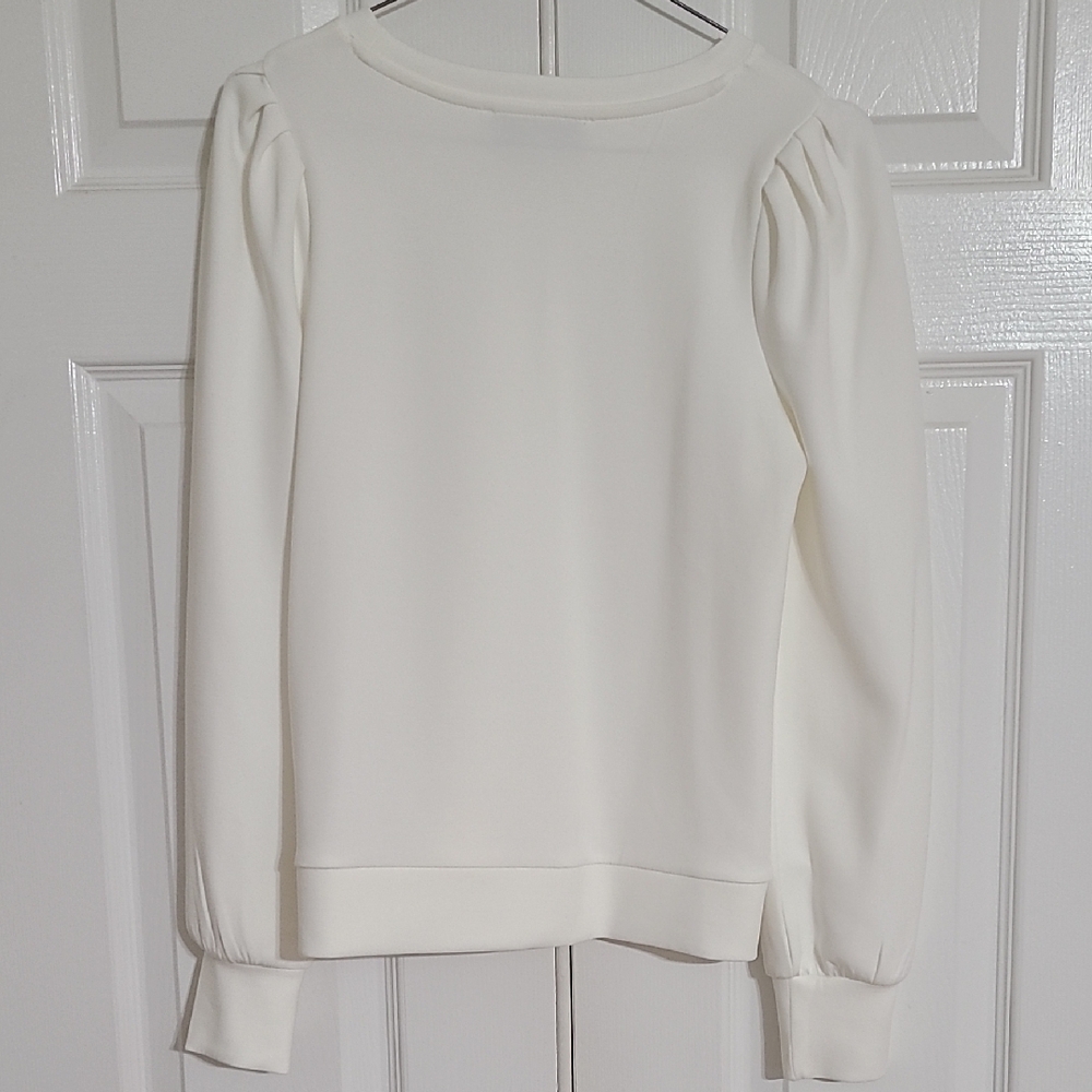 Magaschoni Cream Blouse - Picture 4 of 4